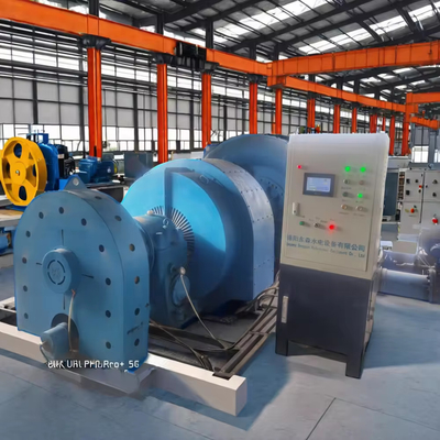 Générateur hydroturbine personnalisé pour centrales hydroélectriques de 200 kW à 20 MW