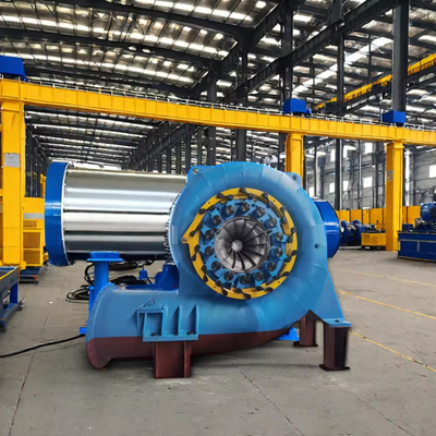 Générateur de turbine à eau verticale / horizontale 450-1000 tr/min avec mode d'excitation sans pinceau