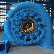 Générateur de turbine hydraulique personnalisé 50HZ/60HZ 200kw-20mw Capacité 5m-500m Tête d'eau