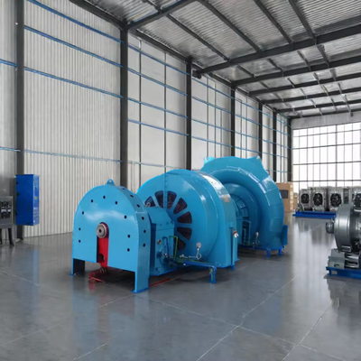 Générateur de turbine hydraulique en acier 200kw-20mw Capacité 50HZ/60HZ Fréquence