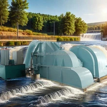 Générateur d'énergie à turbine Pelton 50/60 Hz avec tête haute