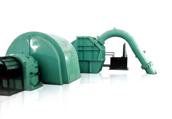 Générateur à turbine Pelton de 300 kW à 20 MW avec générateur synchrone