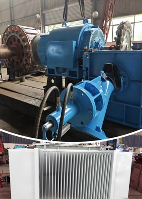 Générateur de turbine Pelton fiable alimenté à 50-60 Hz Applications avec excitation sans pinceau