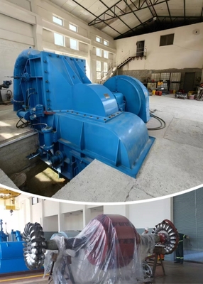 Générateur de puissance de turbine Pelton IP54 avec excitation sans pinceau / thyristor