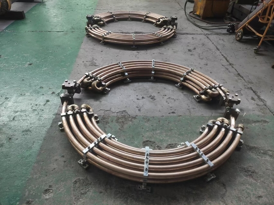 Plage de viscosité de l'huile 10-500 CSt Refroidisseur hydraulique d'huile pour turbine