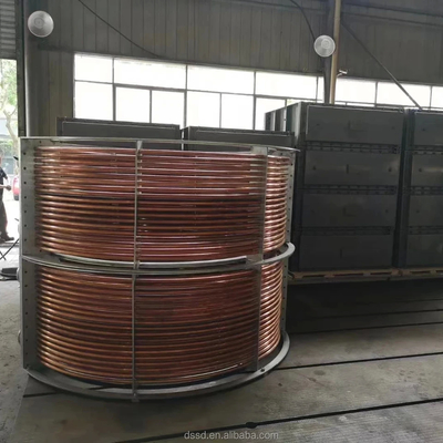 Refroidisseur d'huile monté sur le mur pour unité de turbine hydraulique Plage de vitesse 150RPM-1000RPM Convient