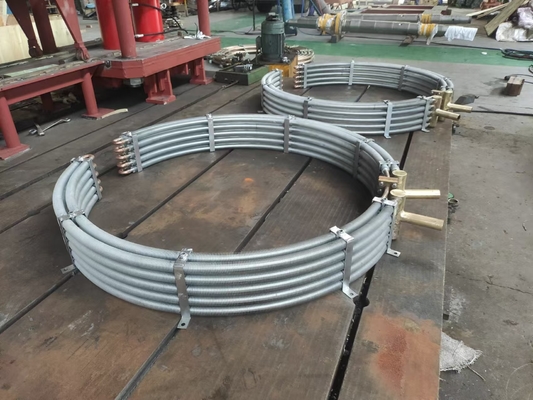 Refroidisseur d'huile hydraulique industriel à paroi 10-50 kg pour tuyaux fluides Plage de température de fonctionnement 0-80°C Performance