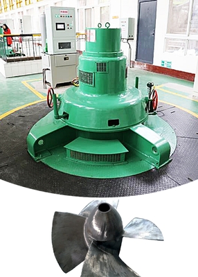 Générateur de turbine Francis en acier inoxydable de 200 kW à 20 MW Turbine hydraulique Kaplan avec une durée de vie de 50 ans