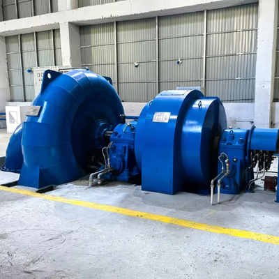 Générateur de turbine à eau de 200 kW à 20 MW Excitation sans pinceau Installation verticale / horizontale