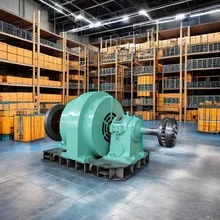 Durée de vie prolongée Générateur à turbine à eau fonctionnant dans des environnements intérieurs / extérieurs à des vitesses de 300-3000 tr / min