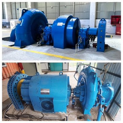 Générateur hydroturbine équipements personnalisables avec Francis Kaplan Pelton turbines