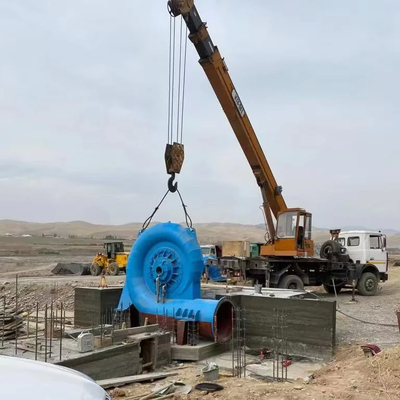 90 à 96% d'efficacité Générateur de turbine Francis en acier inoxydable