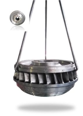 Génération d'énergie hydroélectrique Turbine hydraulique avec une longueur de lame personnalisée et une vitesse nominale du rotor de 300 tr / min