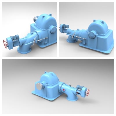 Puissance nominale en acier inoxydable 200 kW-30 MW Générateur hydraulique à turbine à eau avec PLC