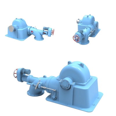 Méthode d'installation verticale / horizontale Générateur hydraulique à turbine de 500 kW avec AVR personnalisé