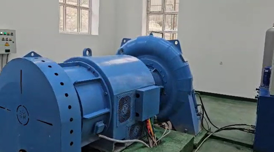 Fabricant de turbines hydrauliques de bonne qualité Générateurs personnalisés pour la tête d'eau Centrale électrique de 20m à 200m