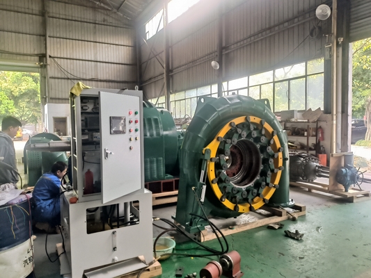 Générateur de turbine à eau Francis de large diamètre de tuyau DN2250-3200mm pour la production d'énergie hydraulique à débit élevé