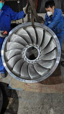 45cm-180cm Runner Range Hydro Turbine Runner avec plusieurs lames