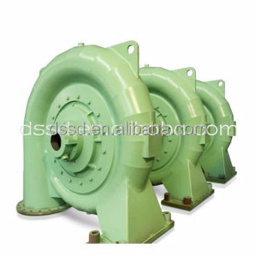 Méthode de connexion de la ligue droite Turbine hydraulique à haute chute d'eau pour une tension de sortie de 66 kV