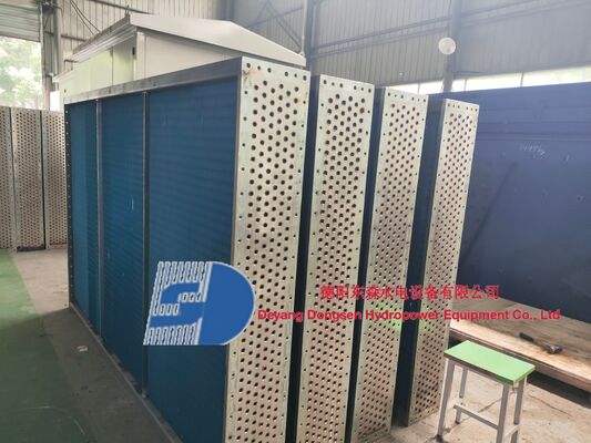 Plage de viscosité de l'huile 10-500 CSt Refroidisseur d'huile hydraulique OEM droit Fournit un refroidissement hydraulique du fluide et une stabilité de la température du système