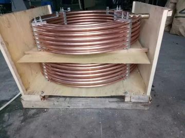 Le tube de cuivre de nickel de butée le réfrigérant à huile de palier pour la turbine et le générateur