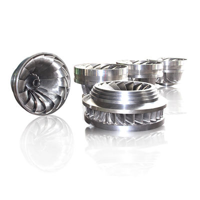 Stock d'usine de roue de turbine en acier inoxydable Micro Francis Runner personnalisé