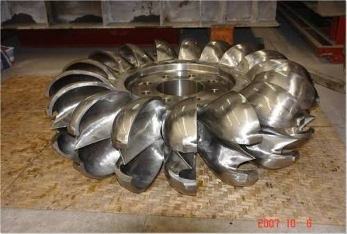 générateur de turbine de 1000kw Pelton Francis Hydro Turbine Runner Water