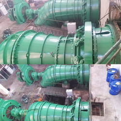 Générateur hydraulique de Chambre et de centrale 50kw~20mw Mini Tubular Turbine Generator Small