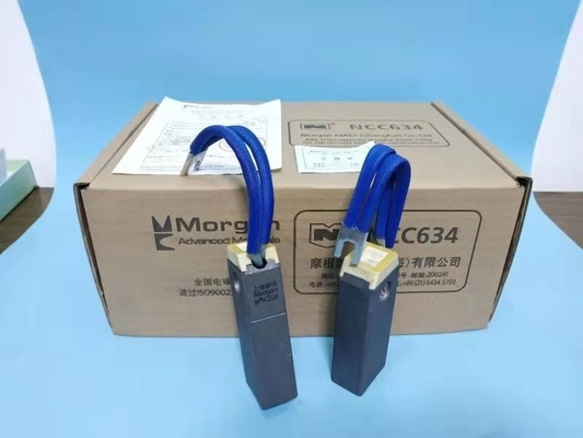 Hauts balais de charbon de cuivre de moteur électrique pour les générateurs et le commutateur d'excitateur