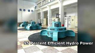 Générateur de turbine hydroélectrique Kaplan efficace à 95 %