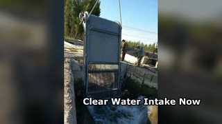 Nettoyeur de poubelles, entretien automatique et manuel de la prise d'eau