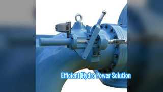 Turgo Turbine Generator Solutions d’alimentation à haut rendement