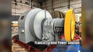 Générateur à turbine Francis : propulsez vos projets
