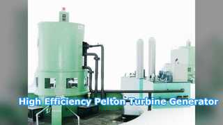 Générateur de turbine Pelton efficace pour l’énergie hydroélectrique