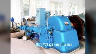 Générateur de turbine Turgo : puissance haute tension