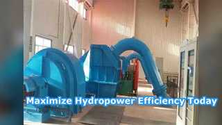 Générateur de turbine Pelton à haute efficacité pour l'hydroélectricité