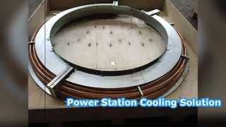 Solution de refroidissement de centrale électrique du refroidisseur d'huile à air 0-80C